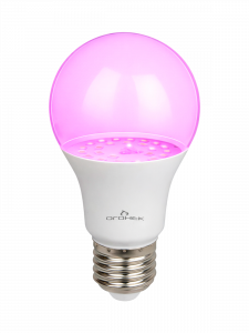 Фитолампочка, фитолампа светодиодная для растений Е27, 13Вт Огонек OG-LDP43